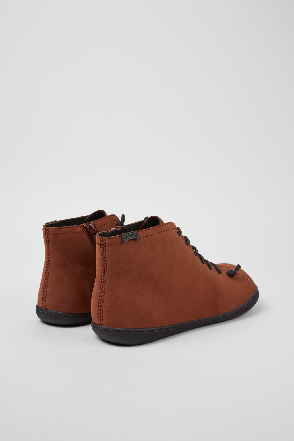 Peu Red nubuck ankle boots for men - Image 3