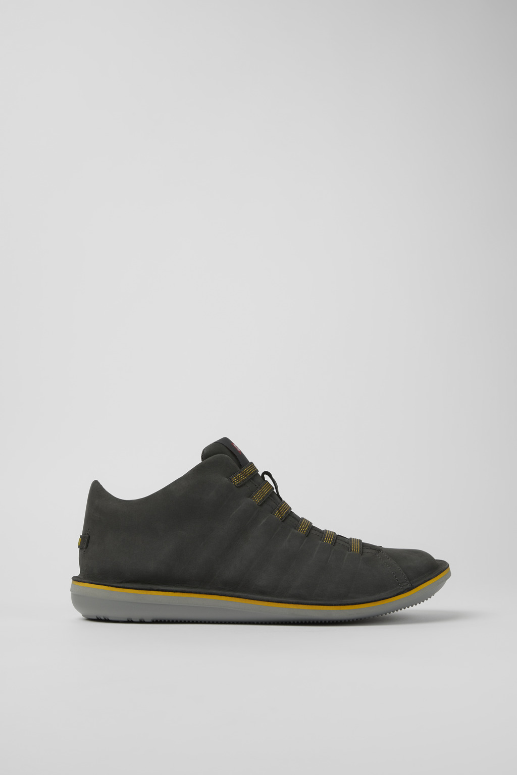 Beetle Dark gray nubuck ankle boots for men - Image 2