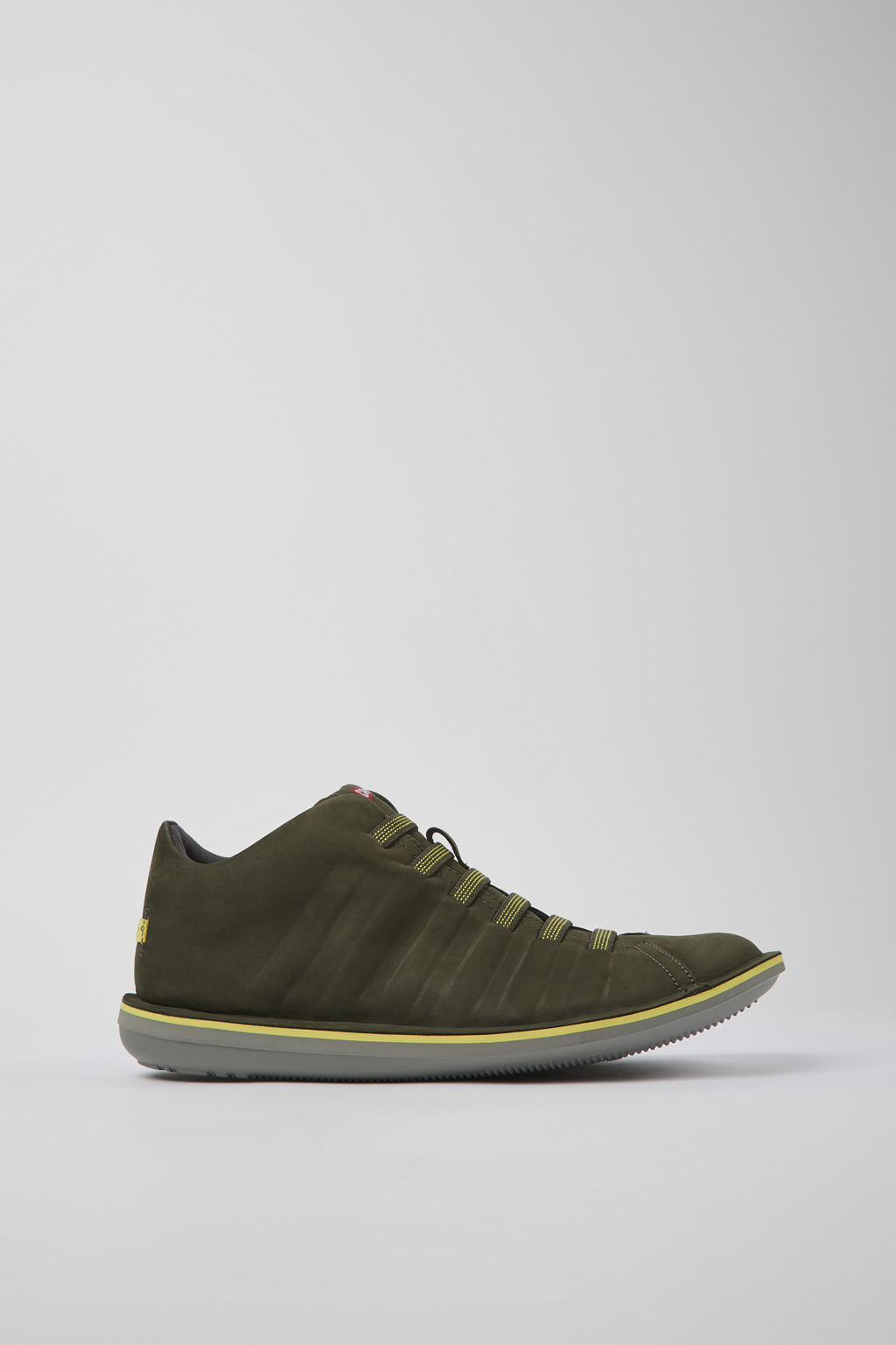 Beetle Green nubuck sneakers - Image 2