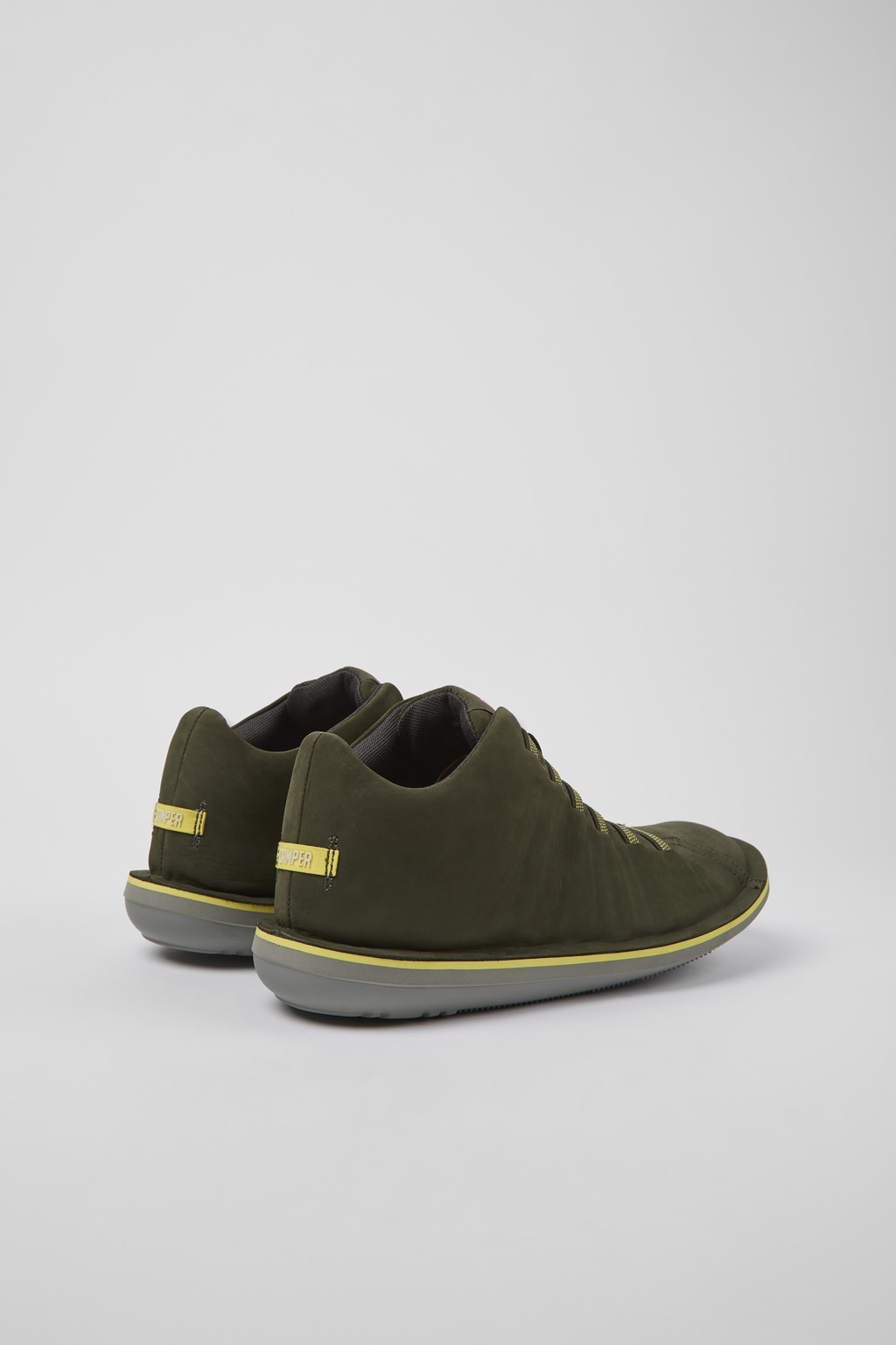Beetle Green nubuck sneakers - Image 3