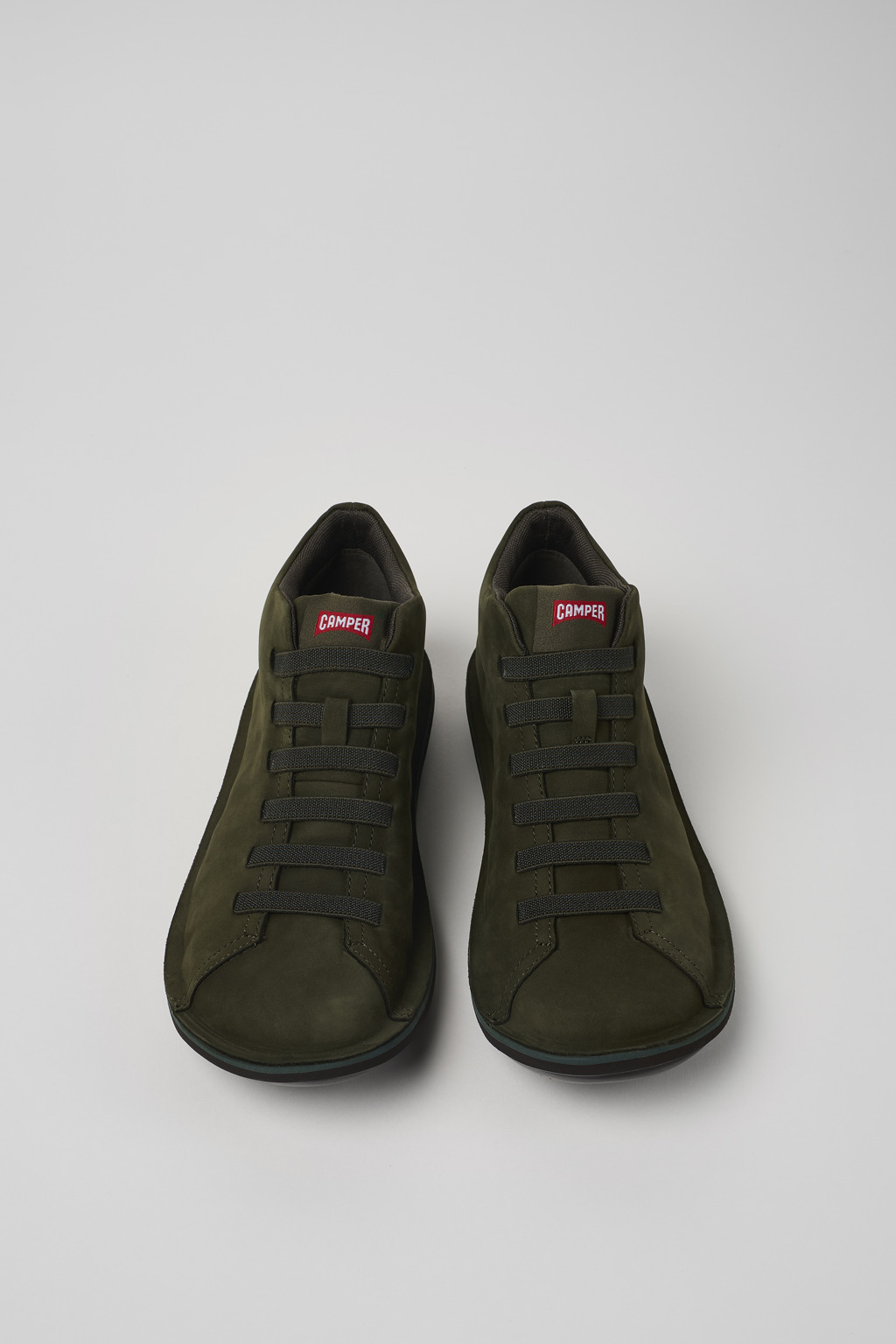Beetle Green nubuck sneakers - Image 4