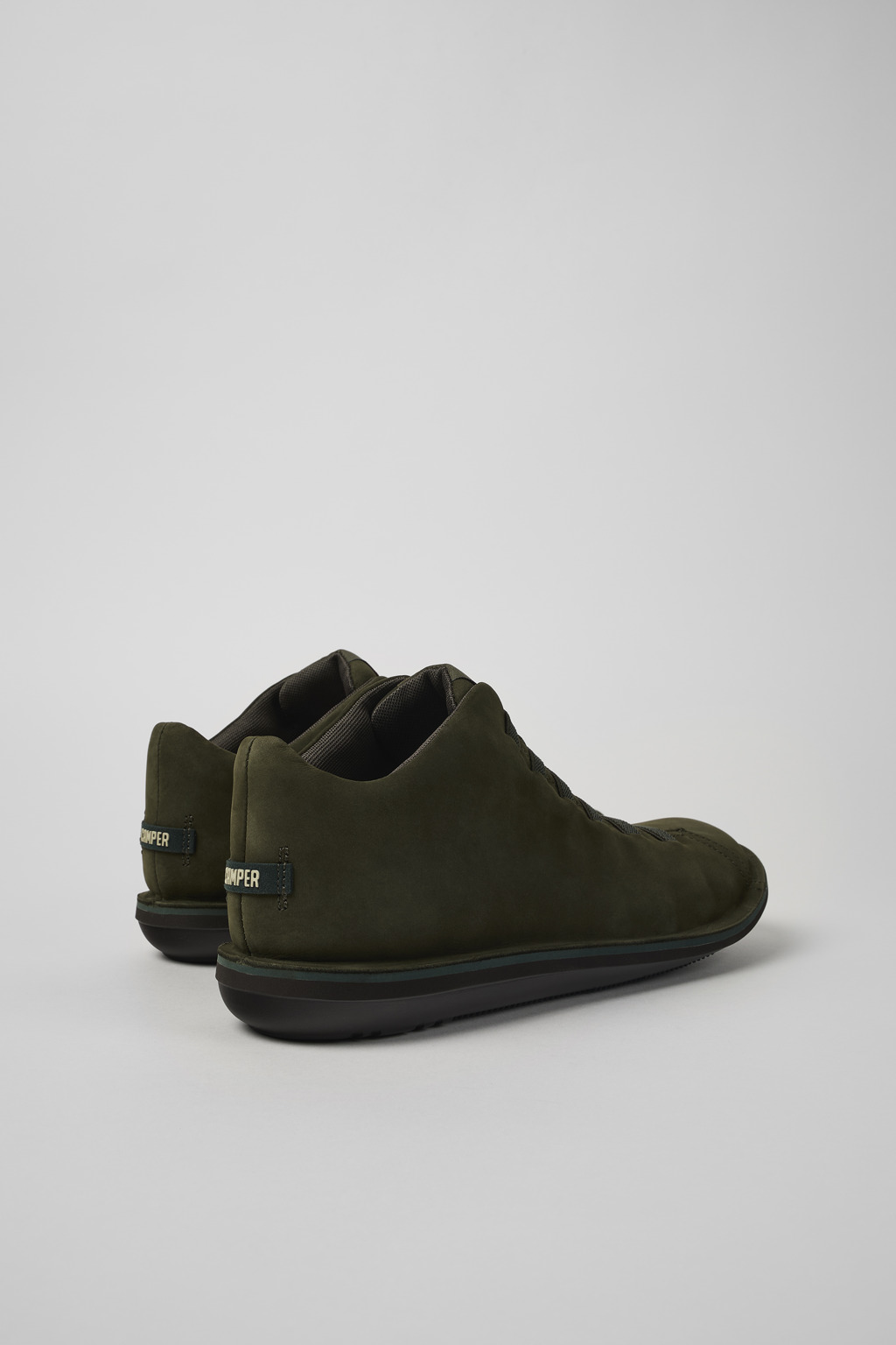Beetle Green nubuck sneakers - Image 3