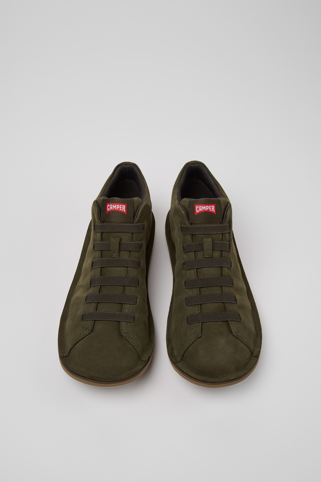 Beetle Green Nubuck Ankle Boots for Men. - Image 4