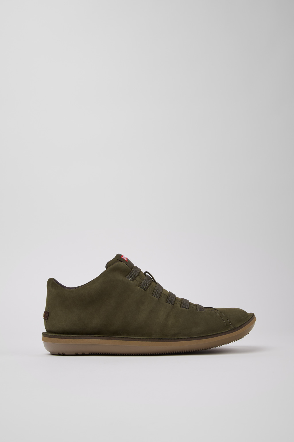 Beetle Green Nubuck Ankle Boots for Men. - Image 2