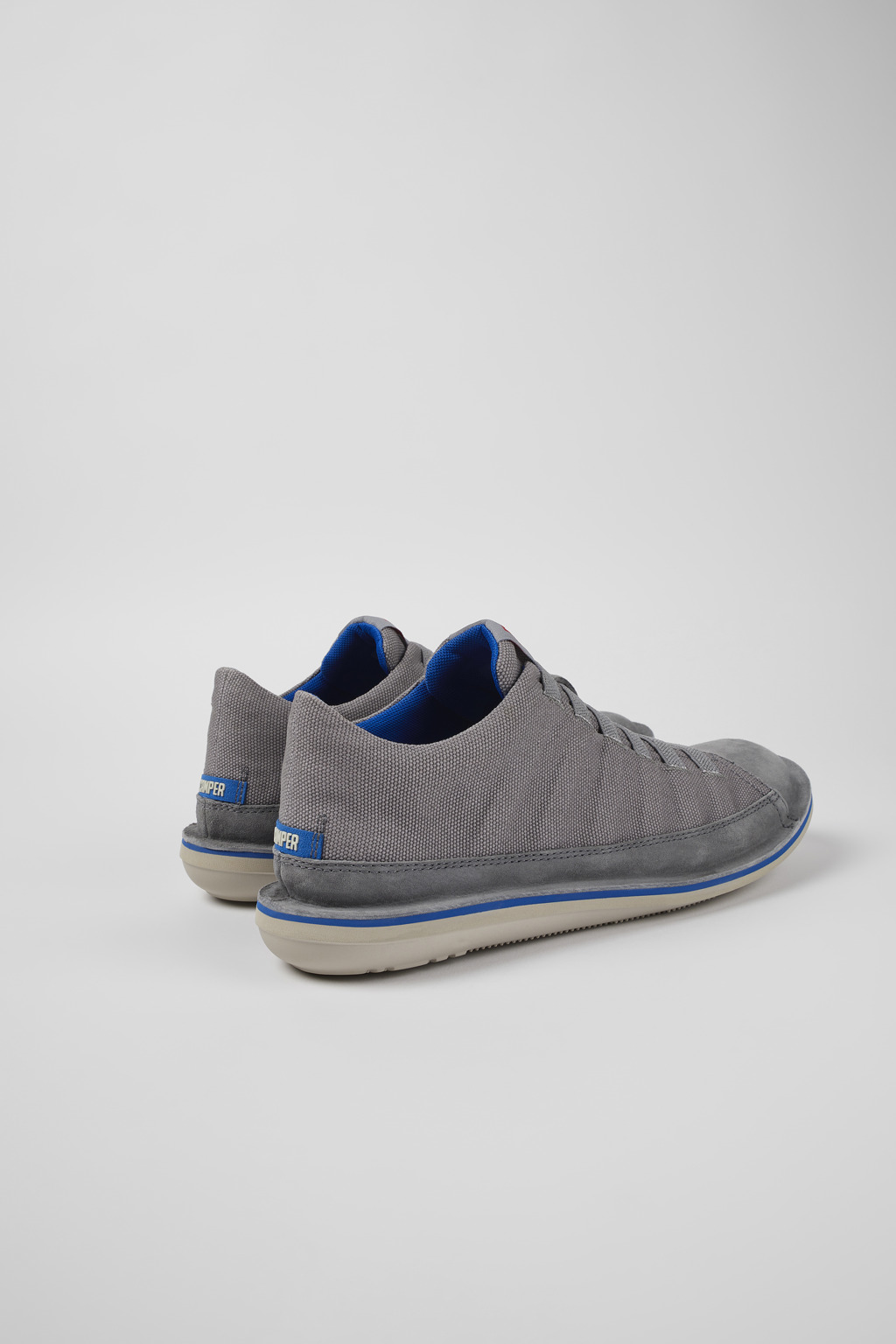 Beetle White Textile/Nubuck Basket Bootie for Men - Image 3