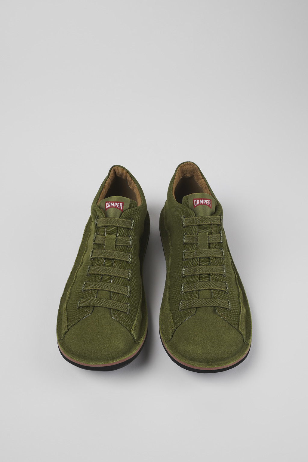 Beetle Green Textile/Nubuck Basket Bootie for Men - Image 4