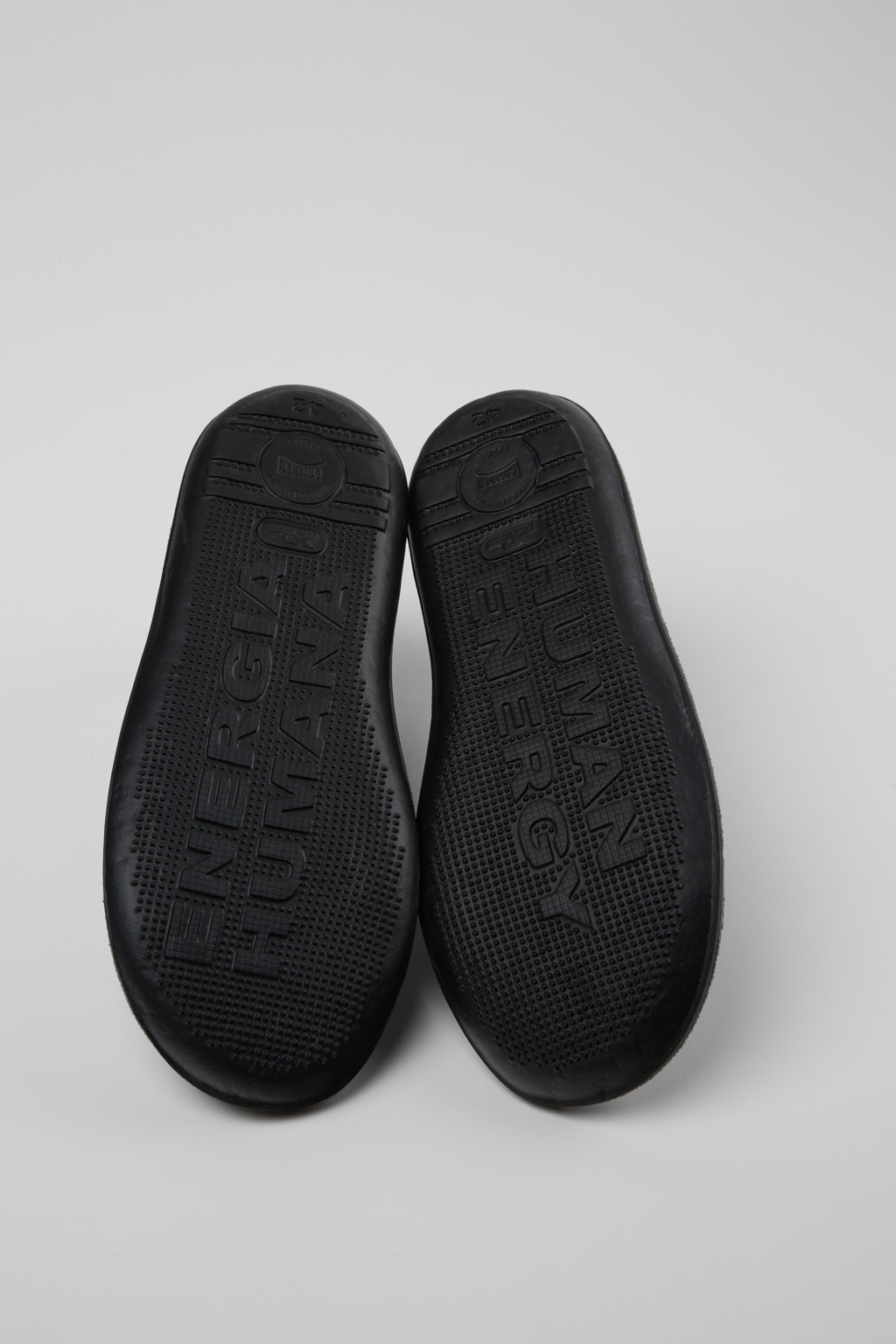 Beetle Gray Recycled Cotton and Nubuck Men's Ankle Boots. - Image 5