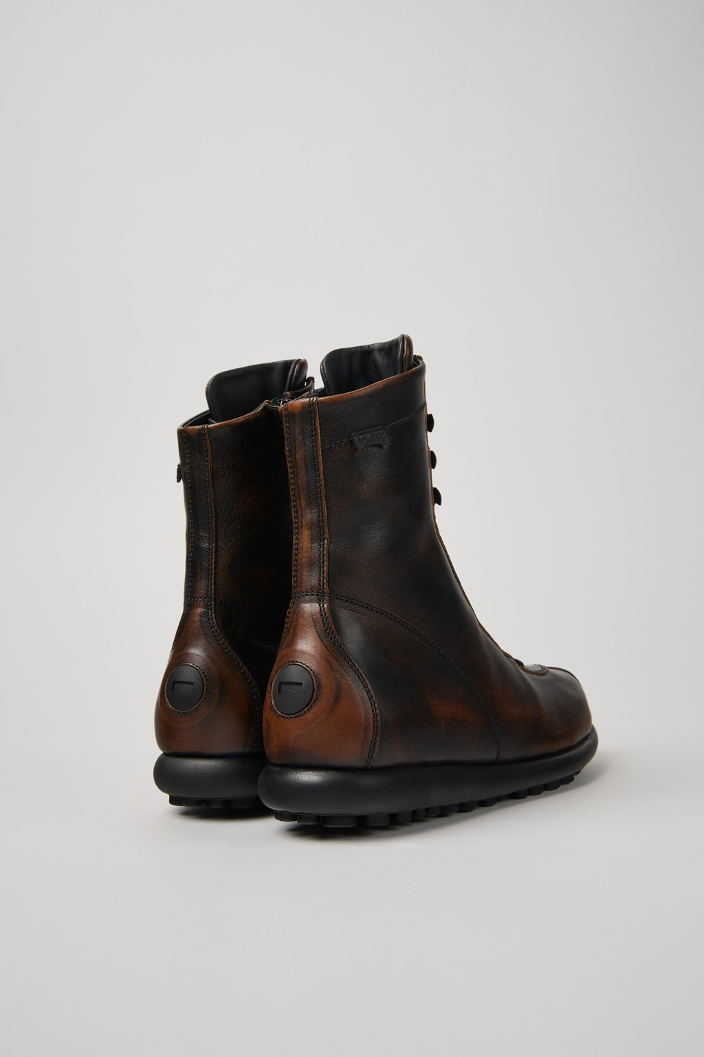 Pelotas Bi-color Leather Boots for Women - Image 3