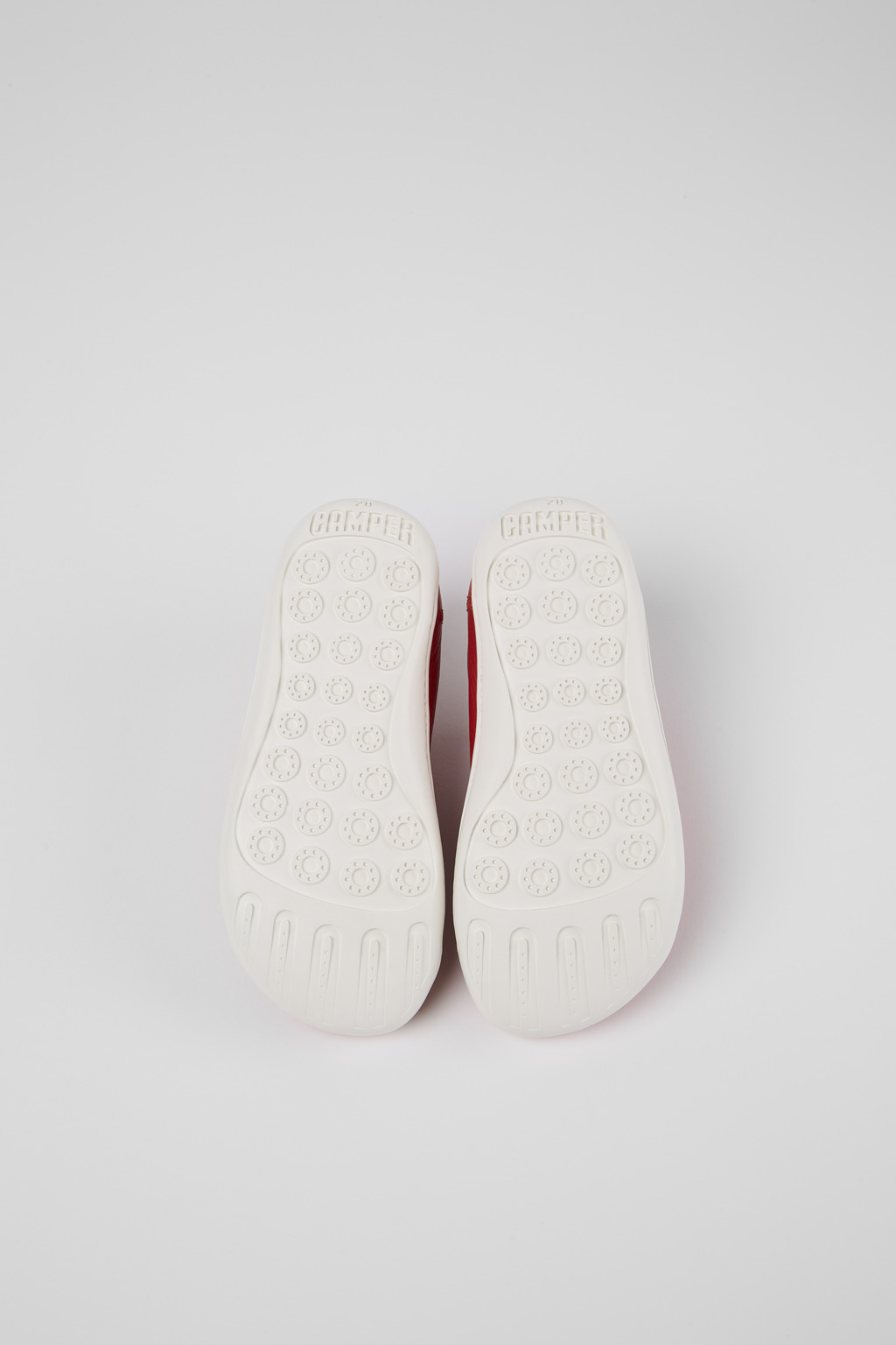 Peu Red Leather Kids' Shoe. - Image 5