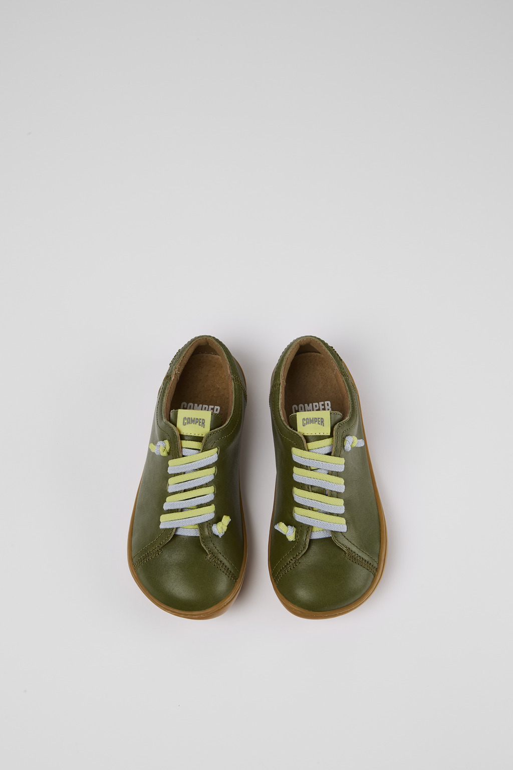 Peu Green Leather Slip-on - Image 4
