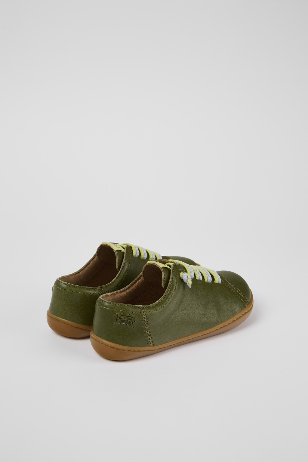 Peu Green Leather Slip-on - Image 3