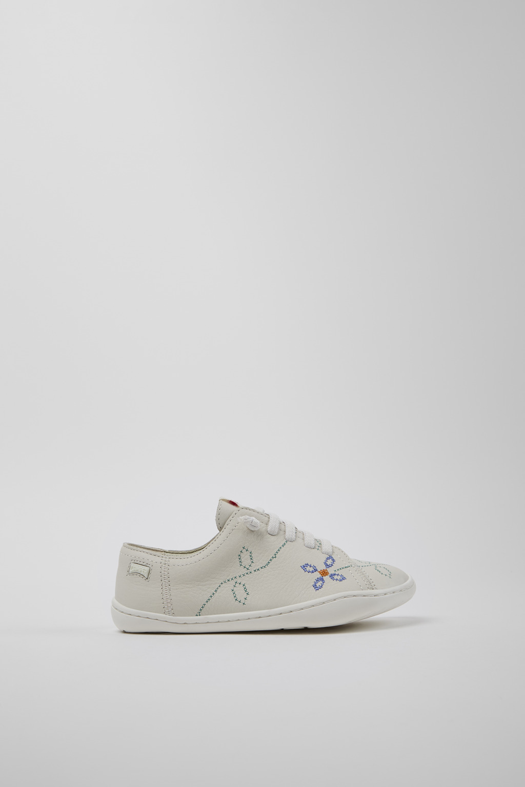 Twins White Leather Kids' Shoes for Children. - Image 2