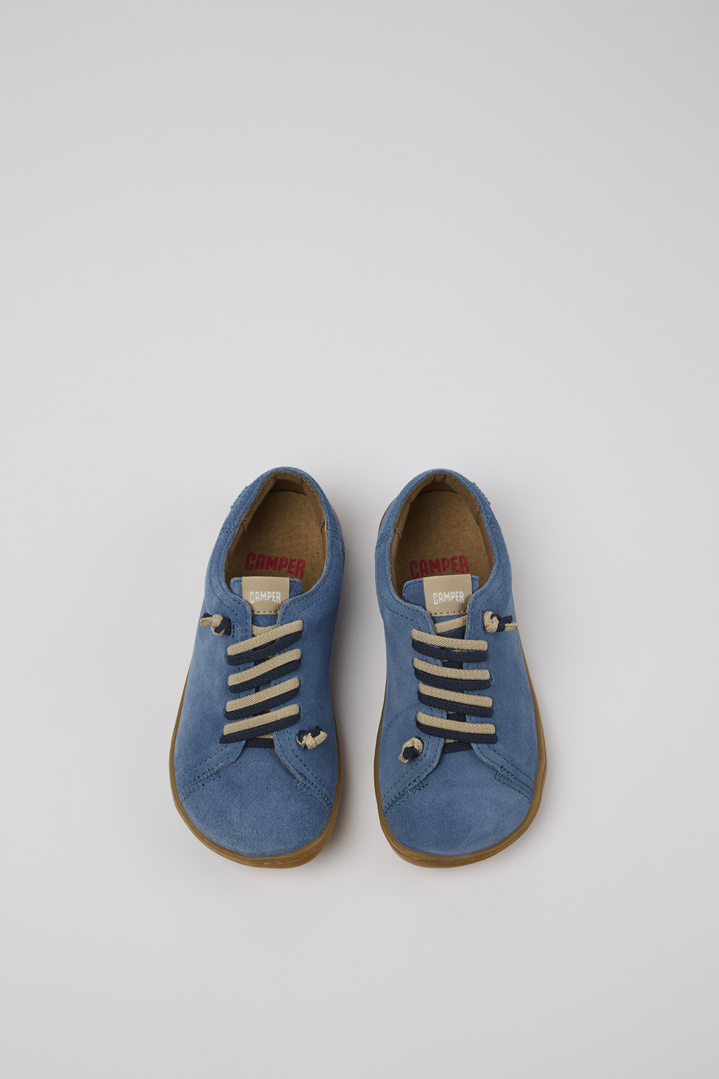 Peu Blue Nubuck Kids' Shoe. - Image 4