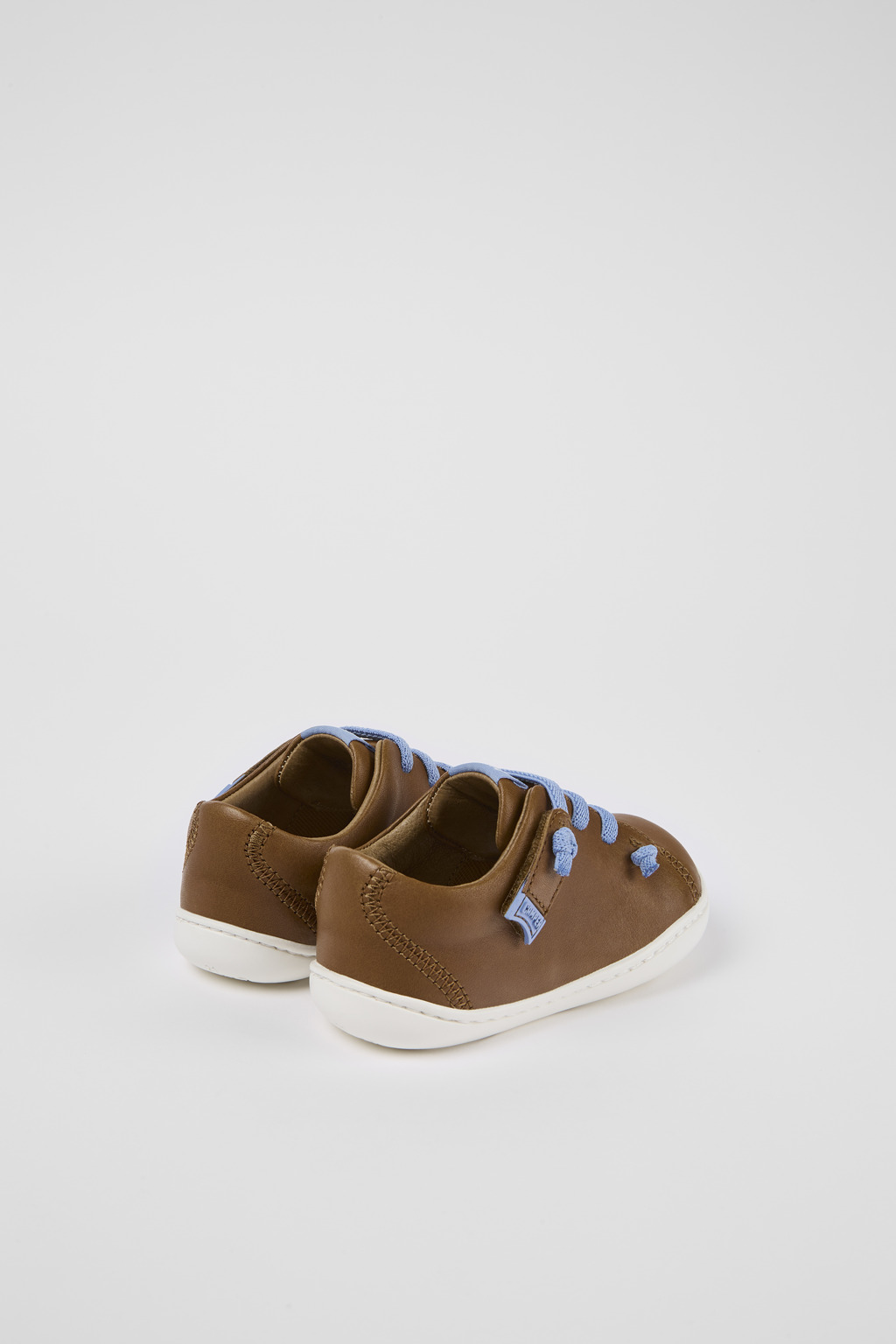 Peu Brown Leather Basket - Image 3