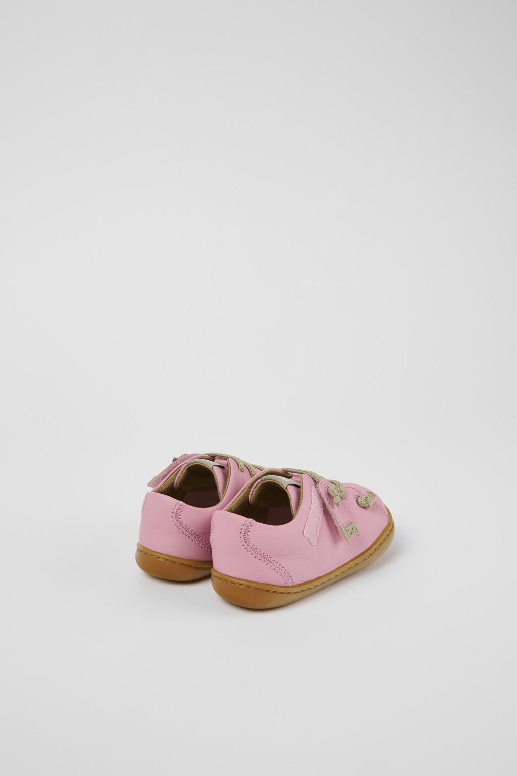 Peu Pink Leather Basket - Image 3