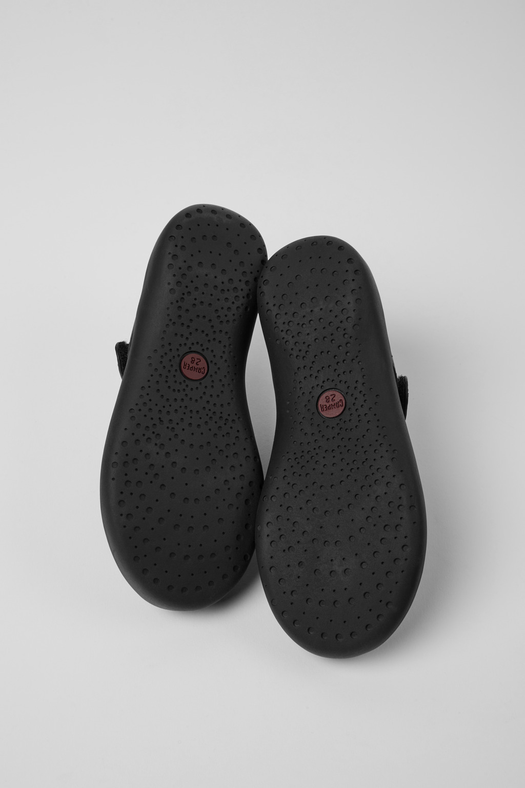 Spiral Comet Black Leather Shoes for Kids. - Image 5