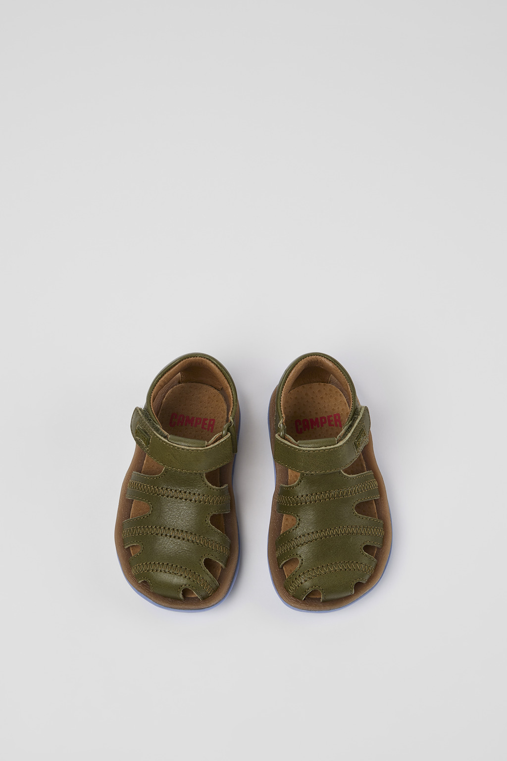 Bicho Green Leather Sandal - Image 4