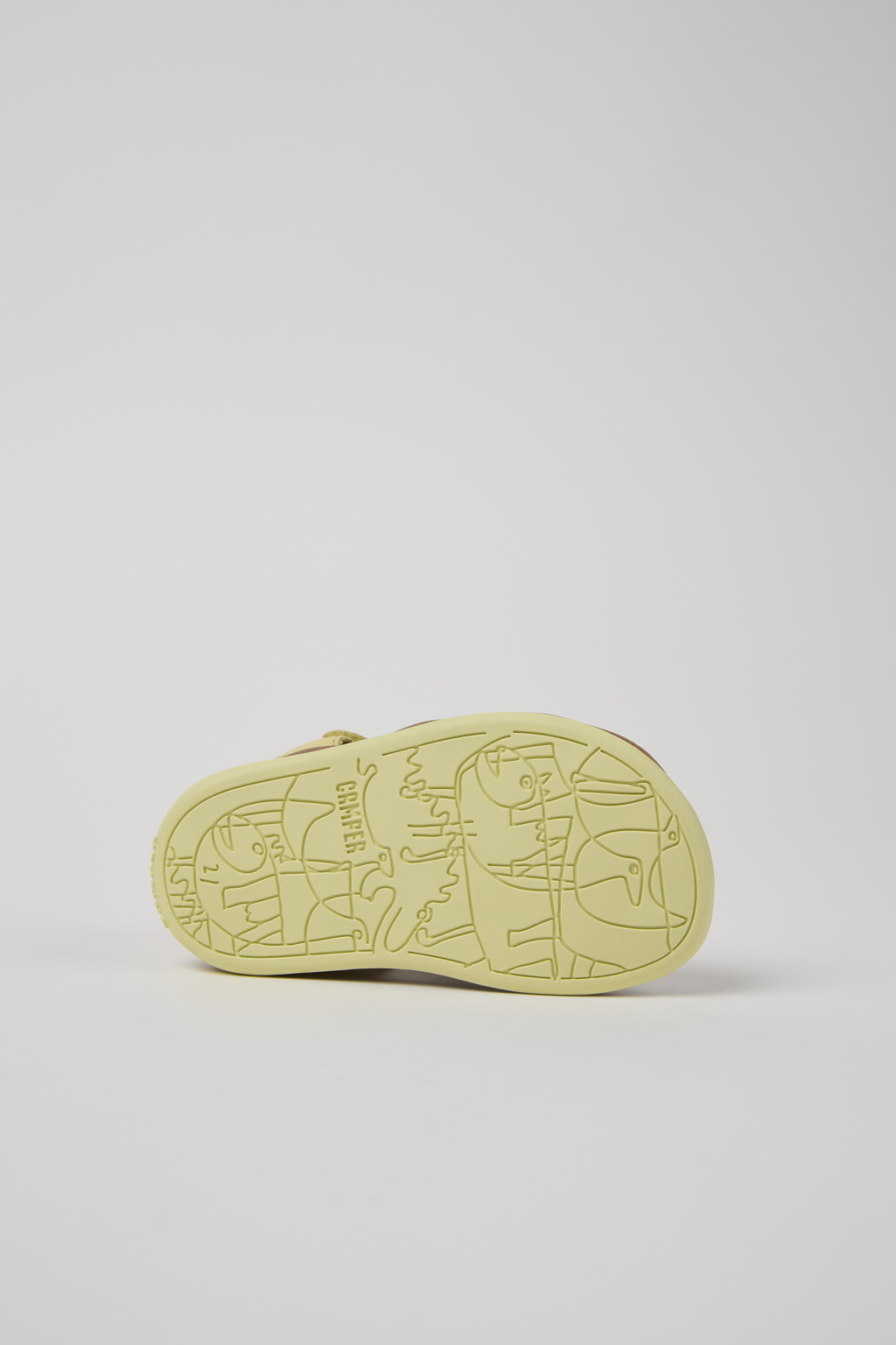 Twins Multicolor Leather Closed Sandal for Kids. - Image 5