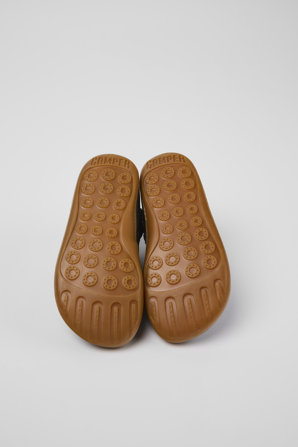 Peu Blue Leather Ankle Boots for Kids. - Image 5