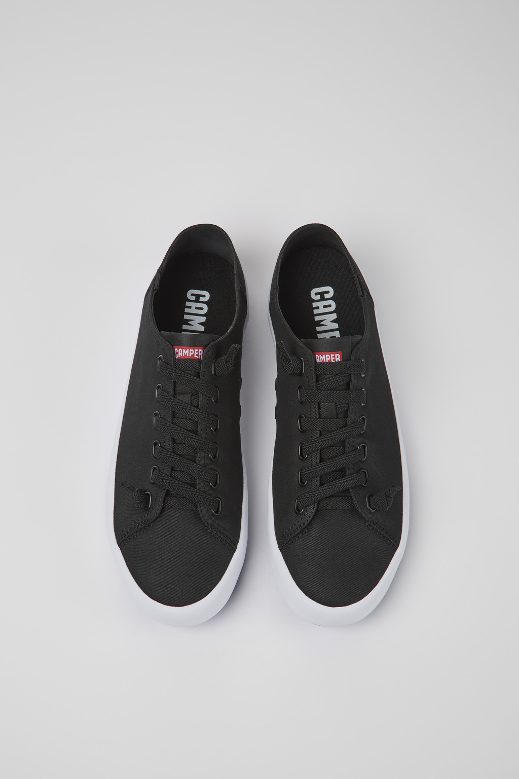 Andratx Black textile shoes for men - Image 4