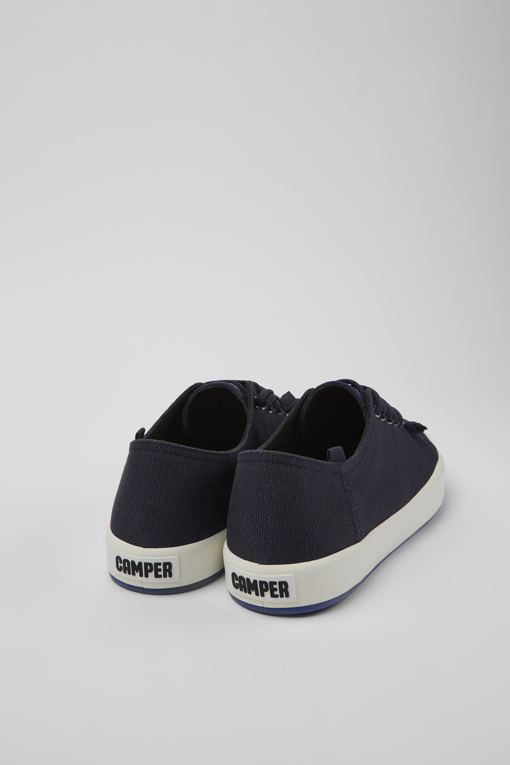 Andratx Blue Textile Sneakers for Men. - Image 3