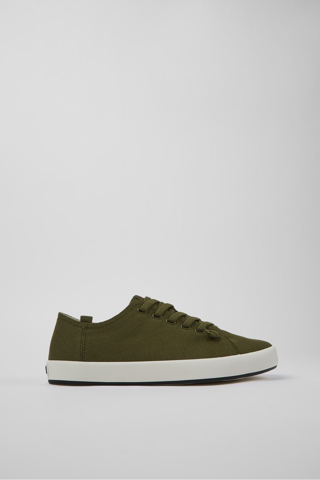 Andratx Green Textile Sneaker for Men - Image 2