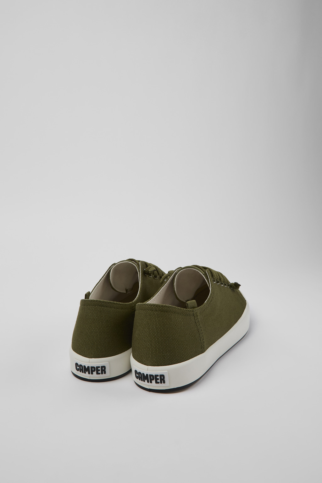 Andratx Green Textile Sneaker for Men - Image 3
