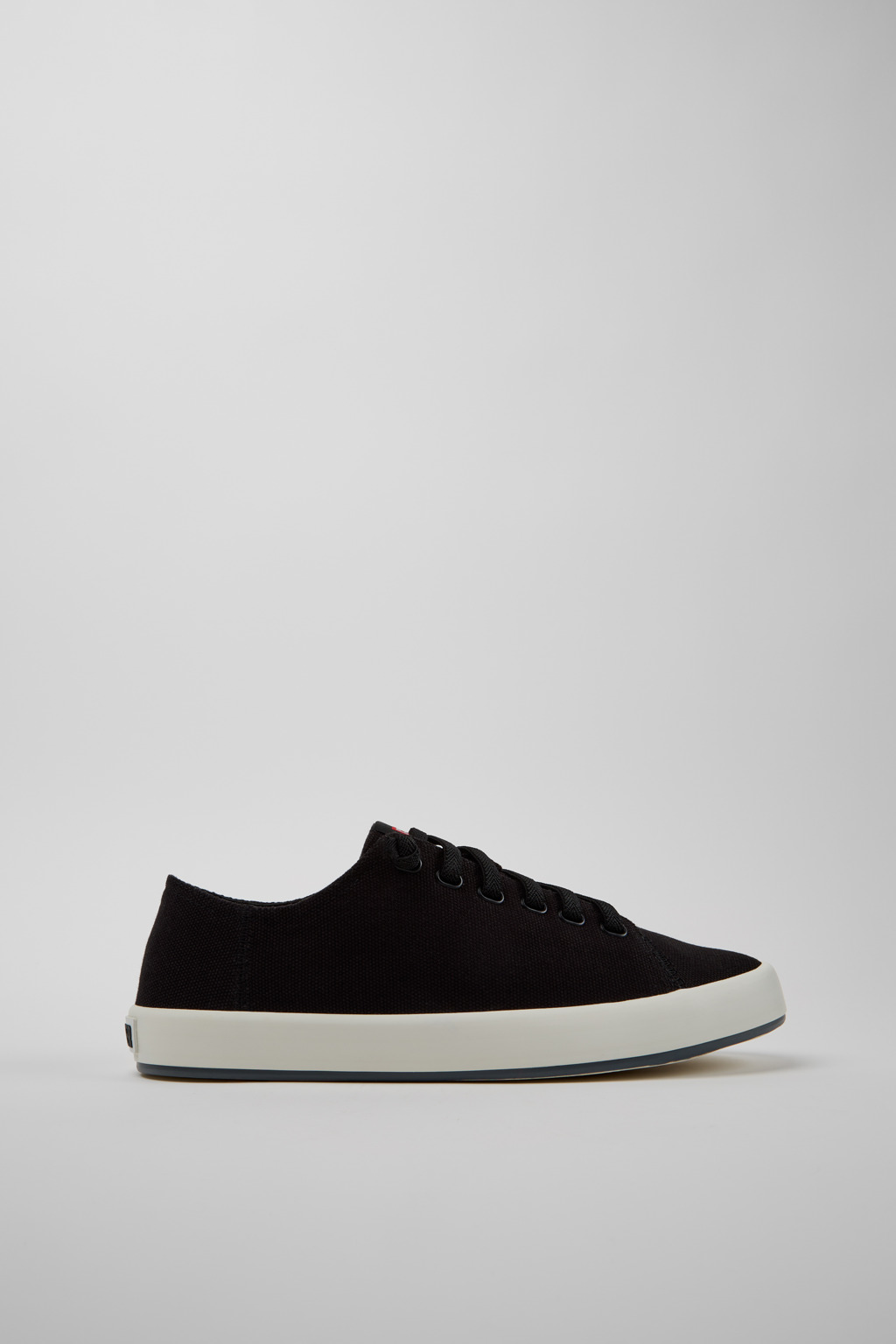 Andratx Black Textile Sneakers for Men. - Image 2