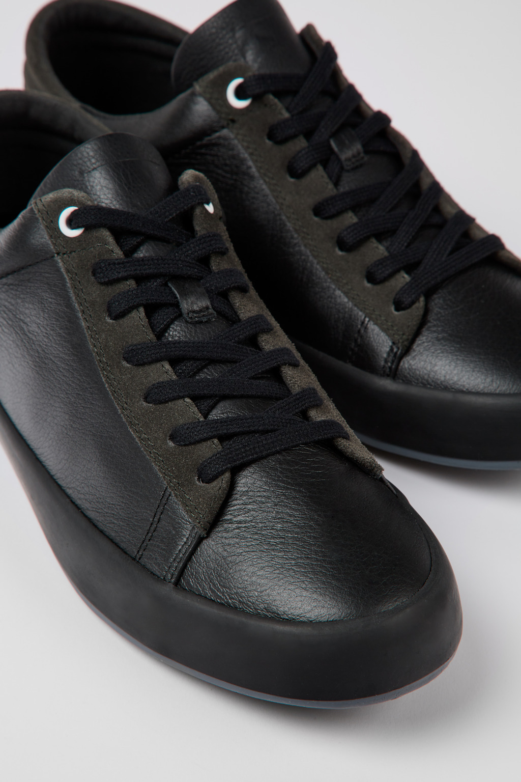 Andratx Multicolor Leather and Nubuck Sneakers for Men.