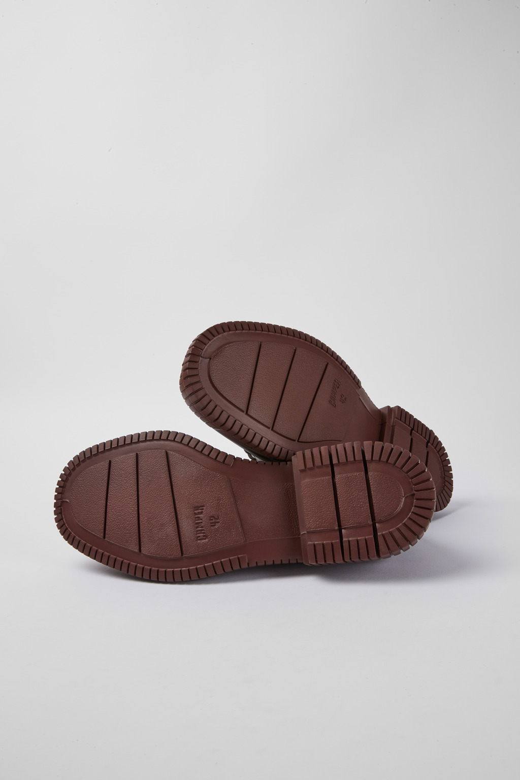 Pix Burgundy leather lace-up shoes - Image 5