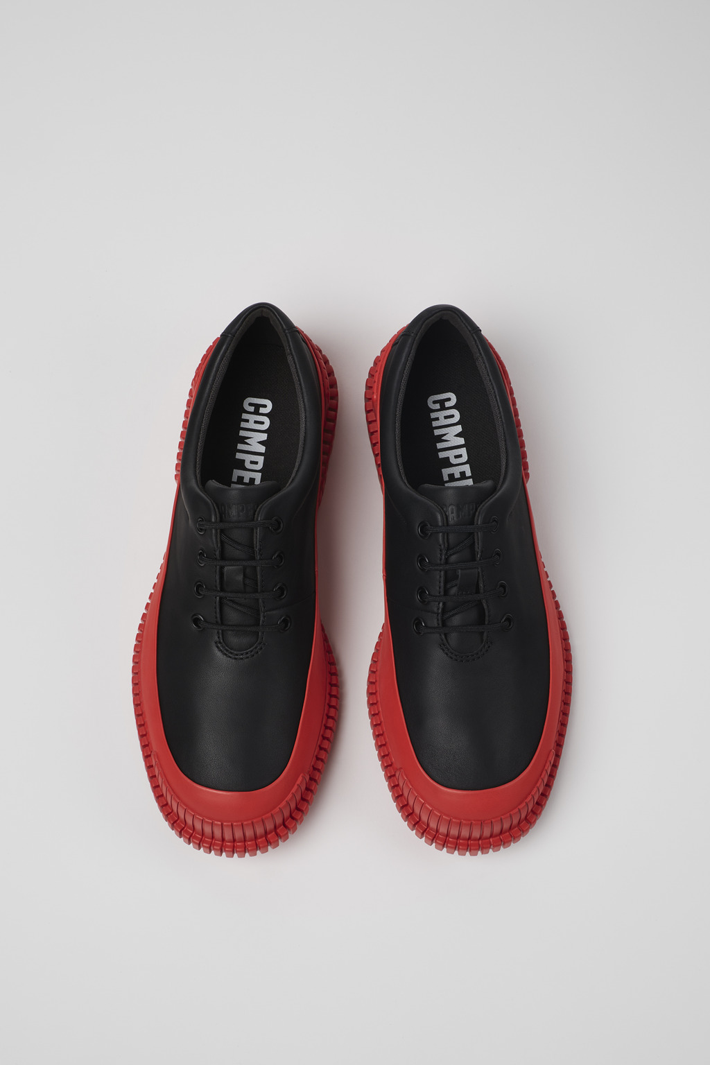 Pix Black Leather Shoe for Men - Image 4