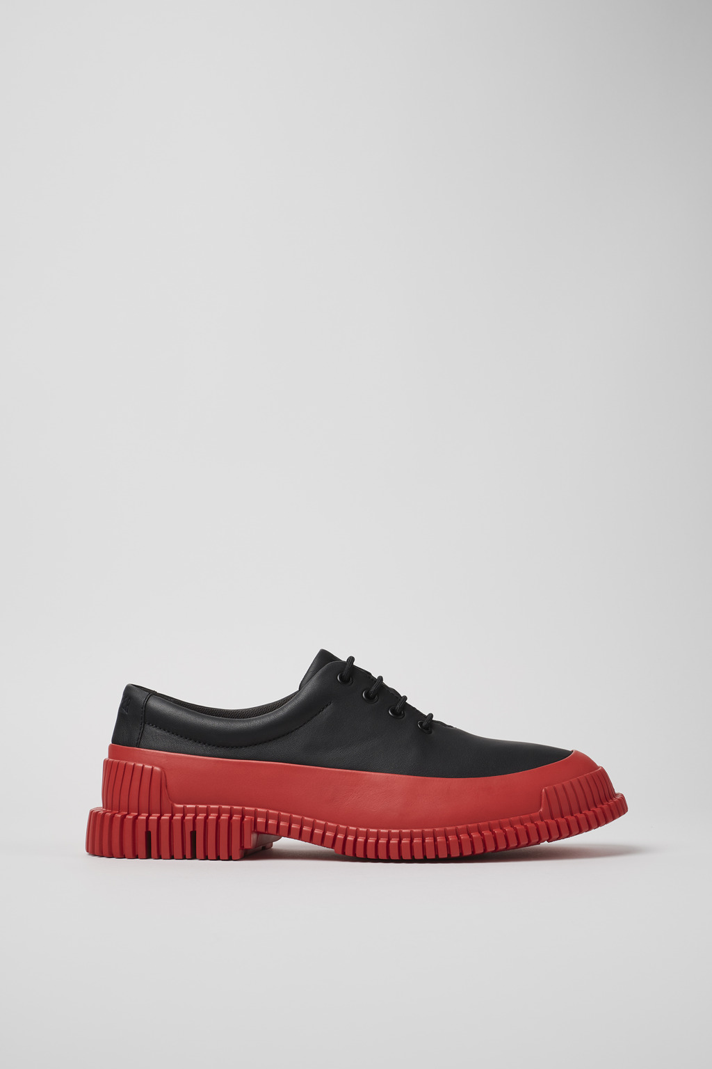 Pix Black Leather Shoe for Men - Image 2