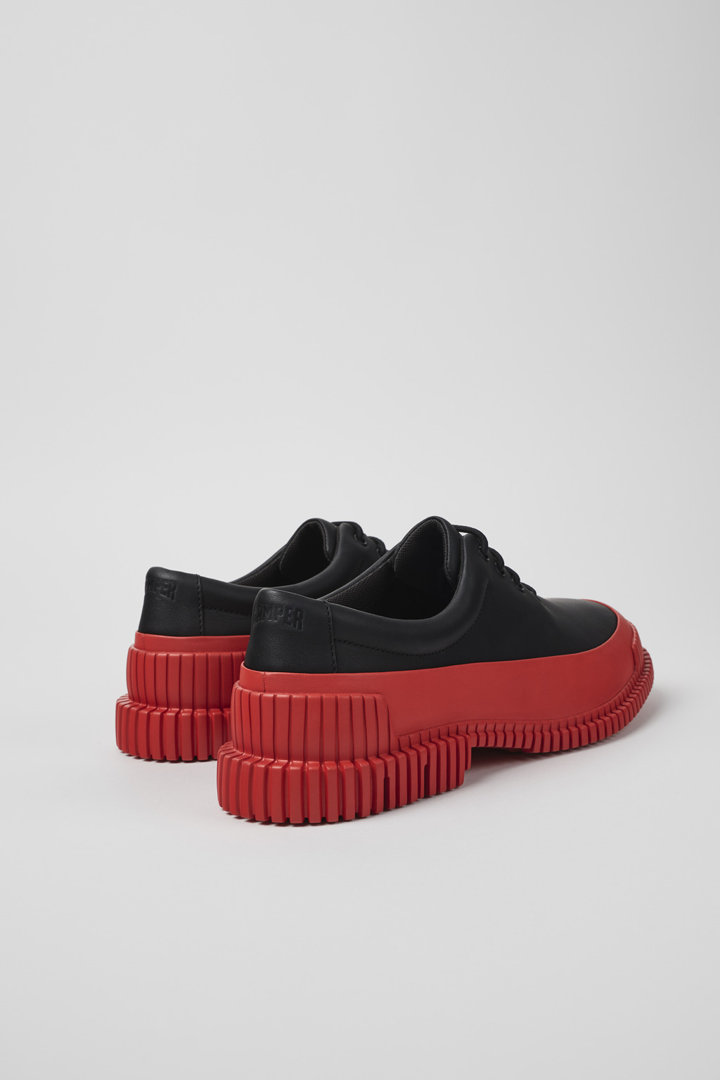 Pix Black Leather Shoe for Men - Image 3
