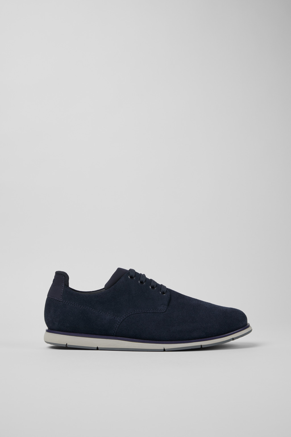 Smith Blue Leather and Textile Shoes for Men. - Image 2