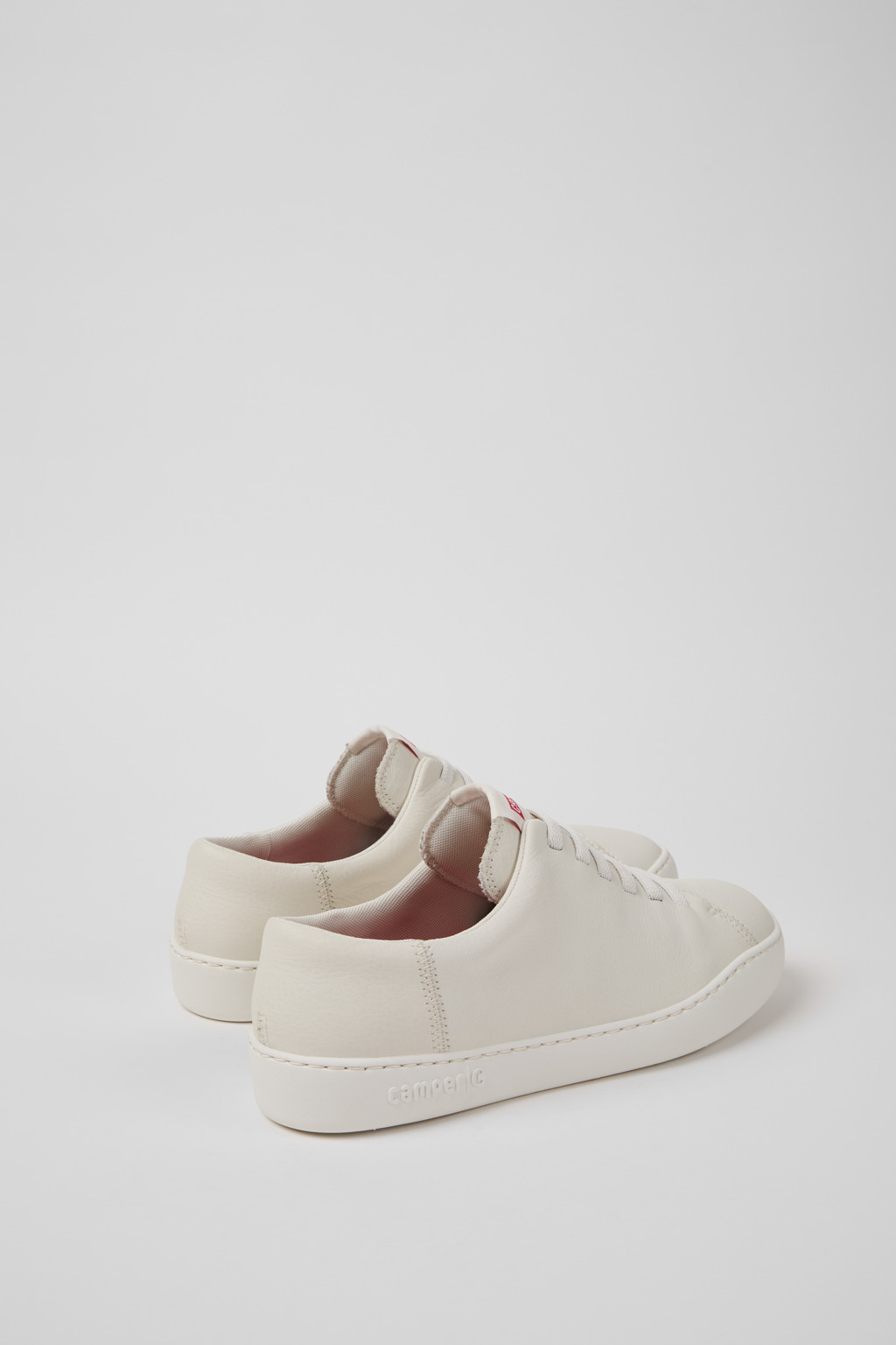 Peu Touring White Leather Sneakers for Men. - Image 3