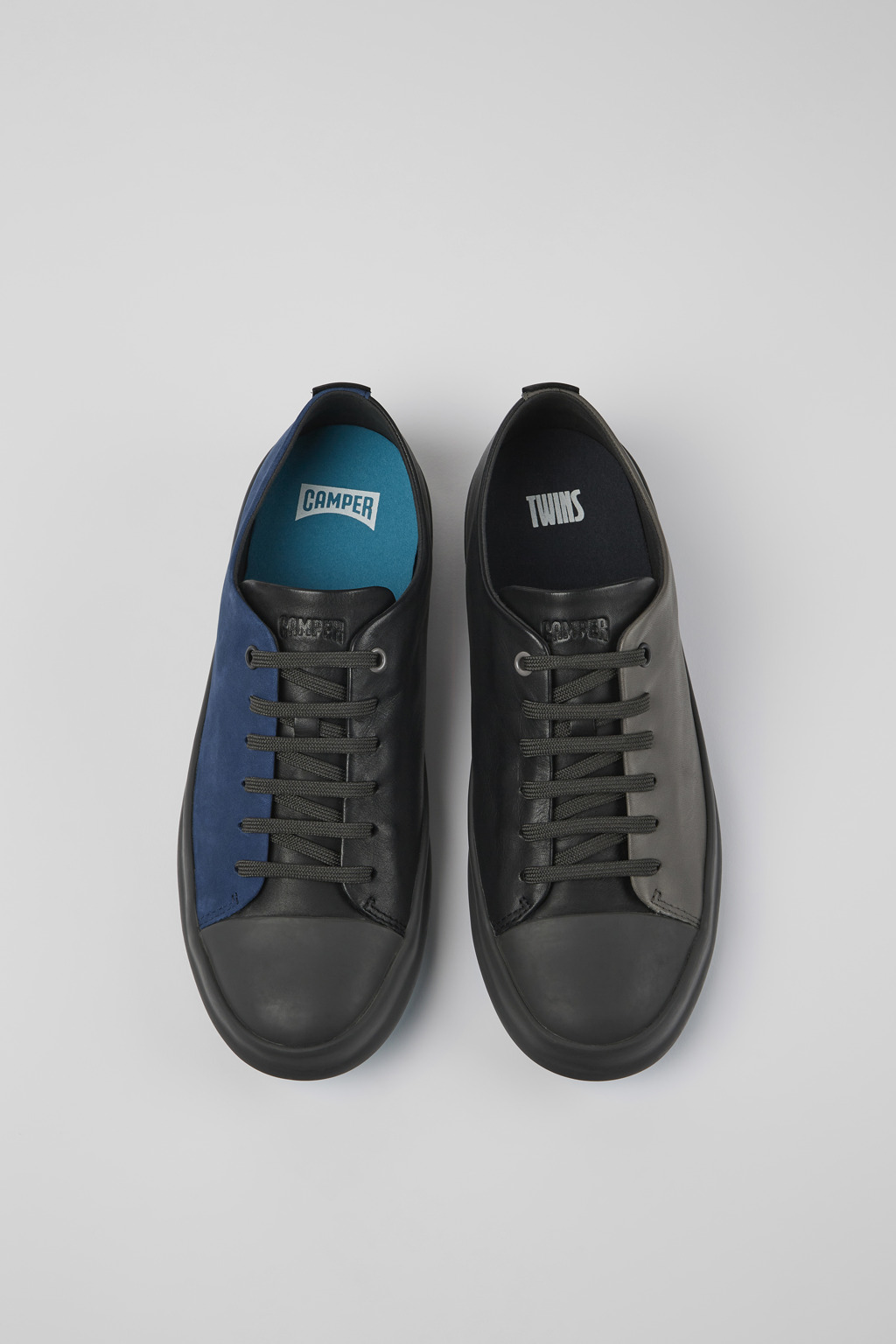 Twins Multicolored leather and nubuck shoes for men - Image 4