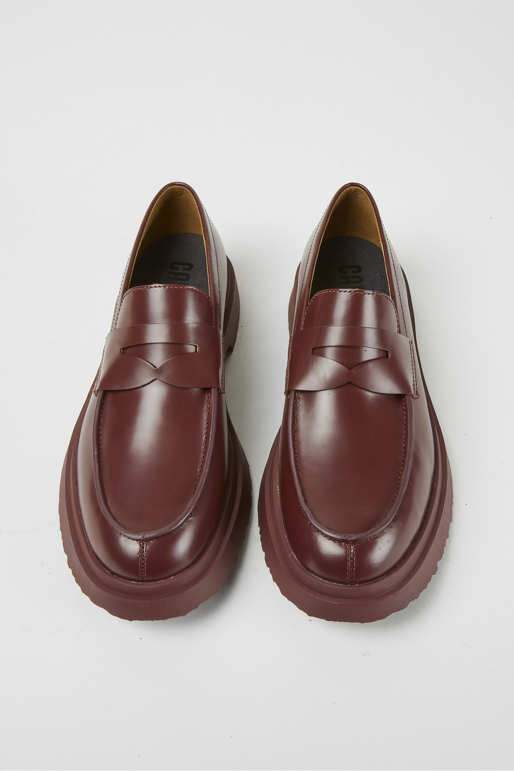 Walden Burgundy leather loafers - Image 4
