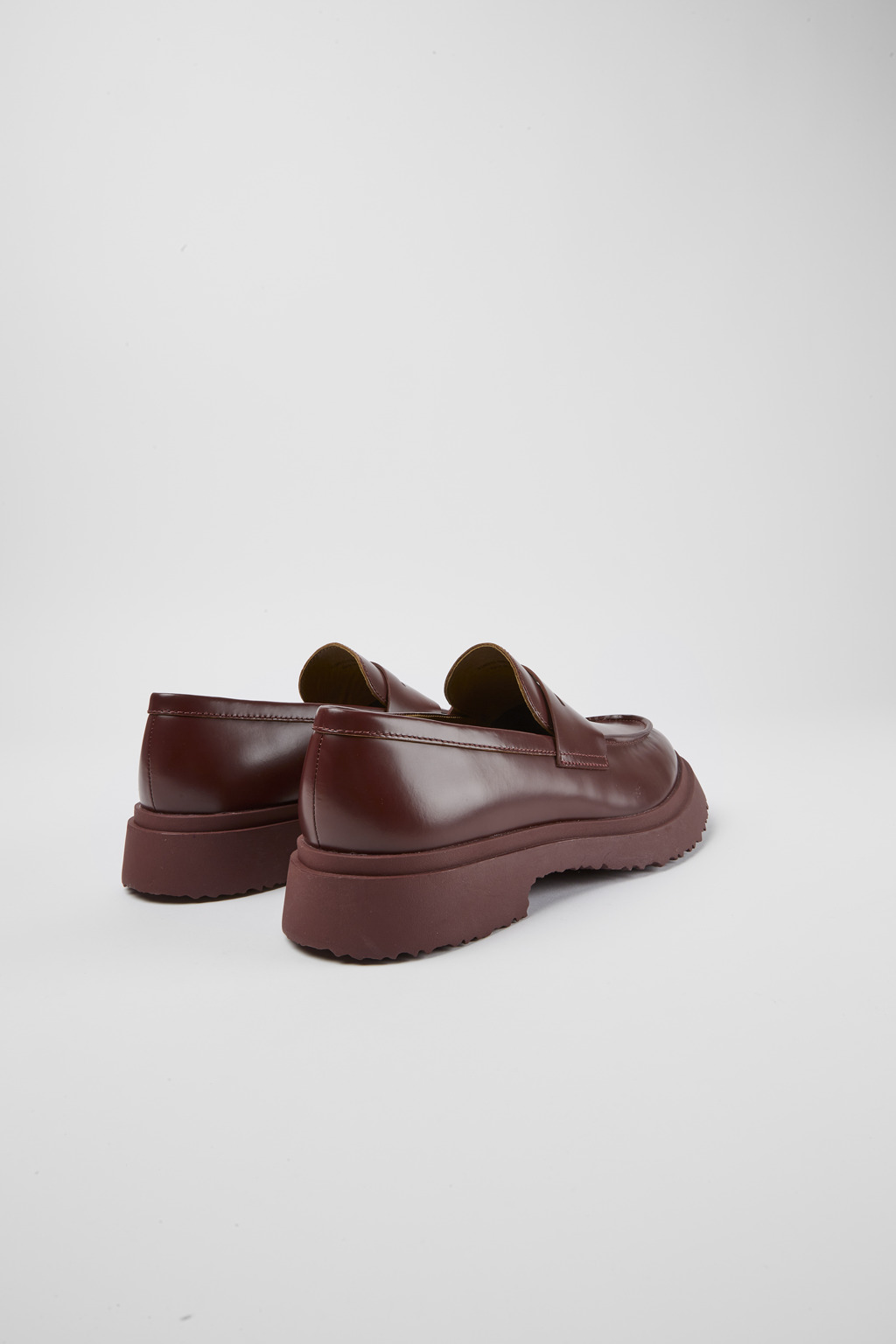 Walden Burgundy leather loafers - Image 3