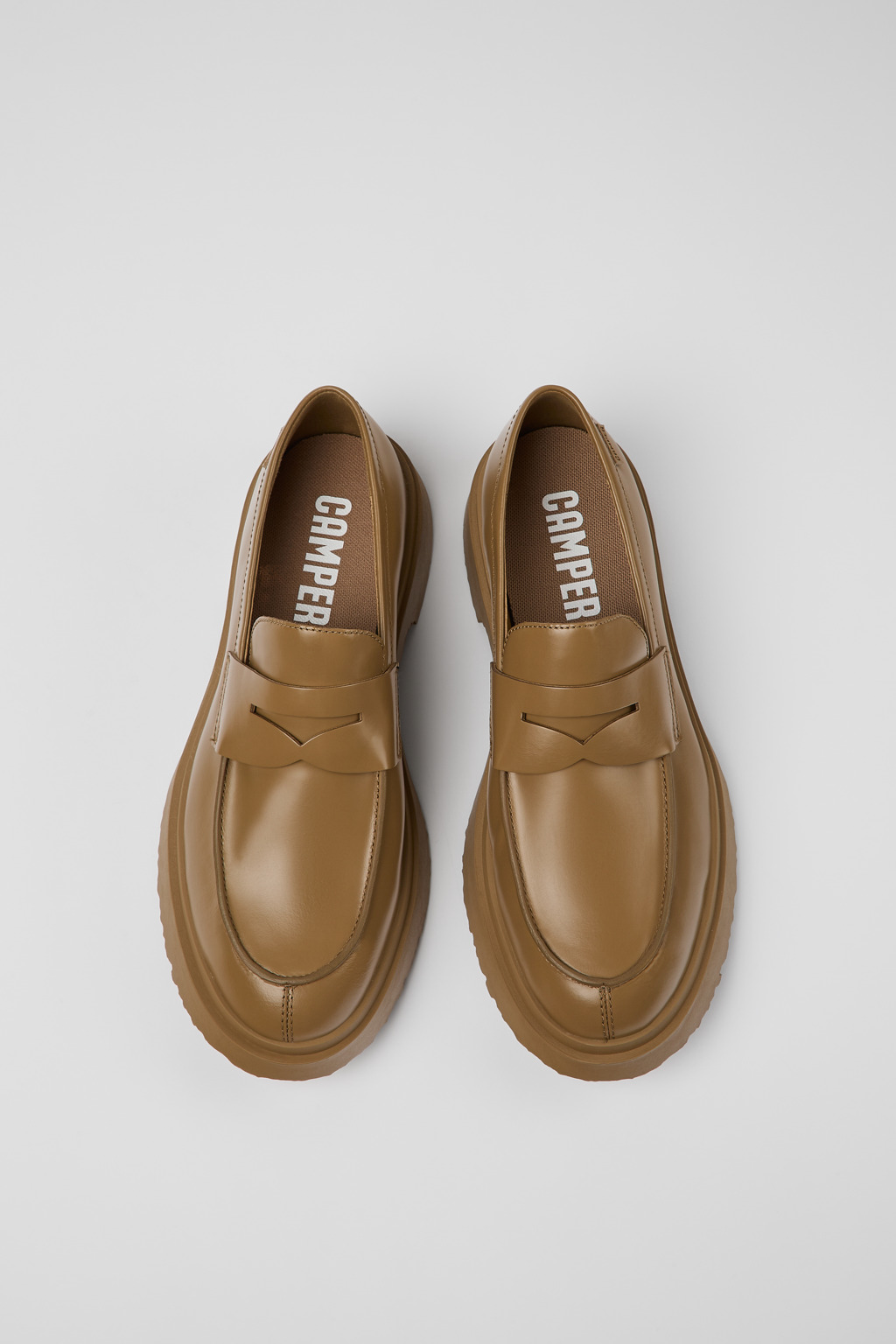 Walden Brown Leather Moccasin for Men - Image 4
