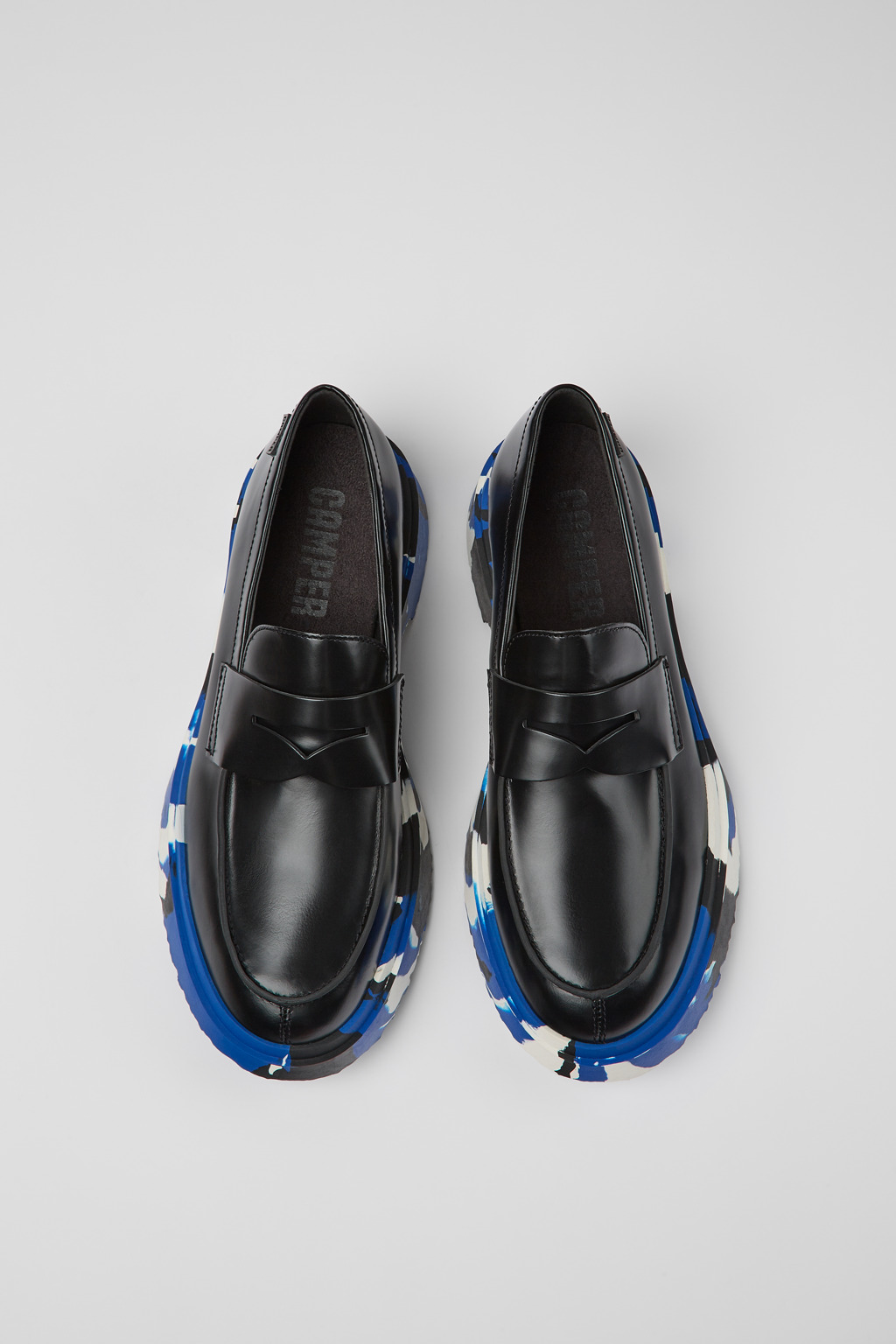 Walden Black Leather Moccasin for Men - Image 4
