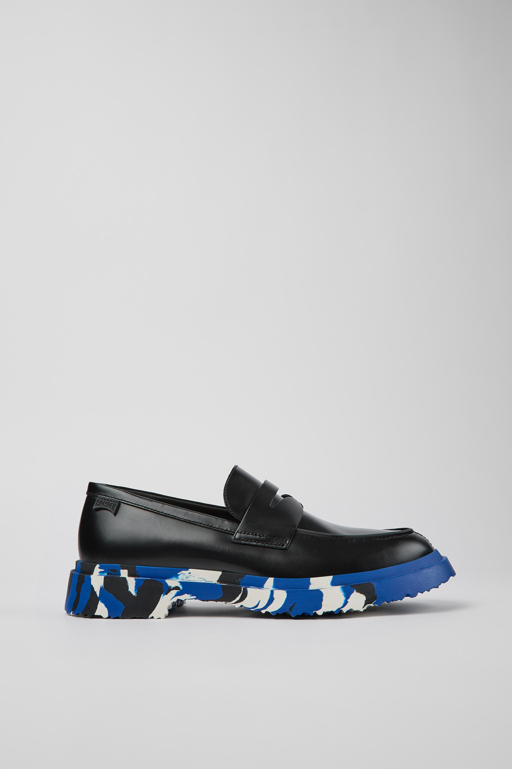Walden Black Leather Moccasin for Men - Image 2
