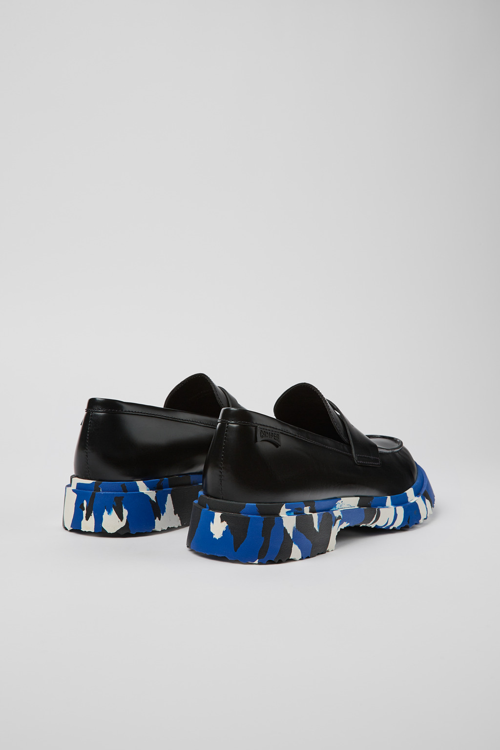 Walden Black Leather Moccasin for Men - Image 3