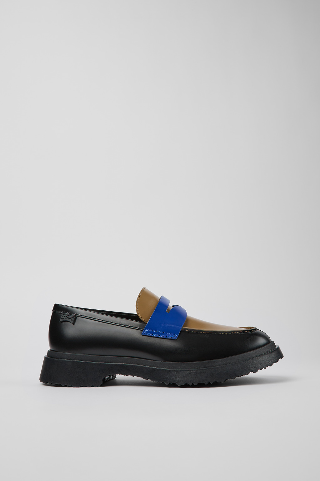 Twins Multicolored Leather Moccasin for Men - Image 2