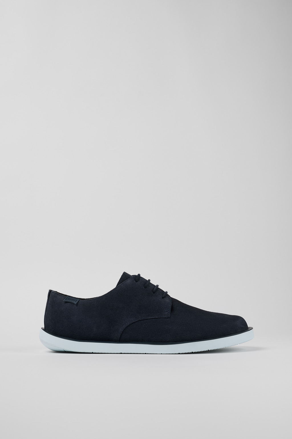 Wagon Blue Nubuck Blucher for Men - Image 2