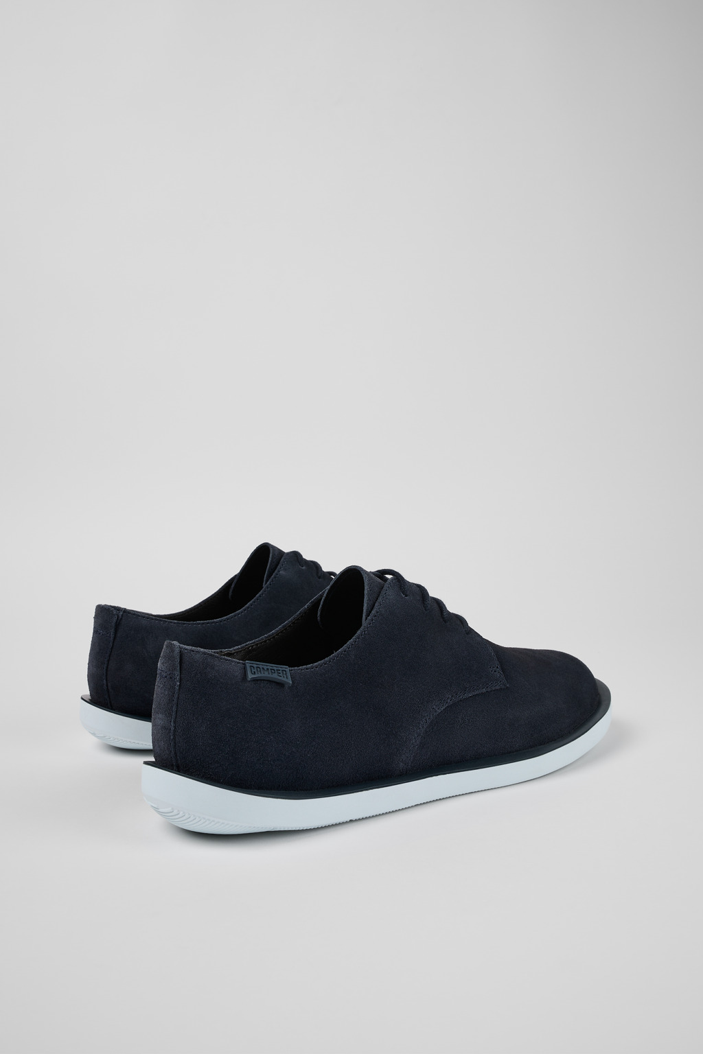 Wagon Blue Nubuck Blucher for Men - Image 3