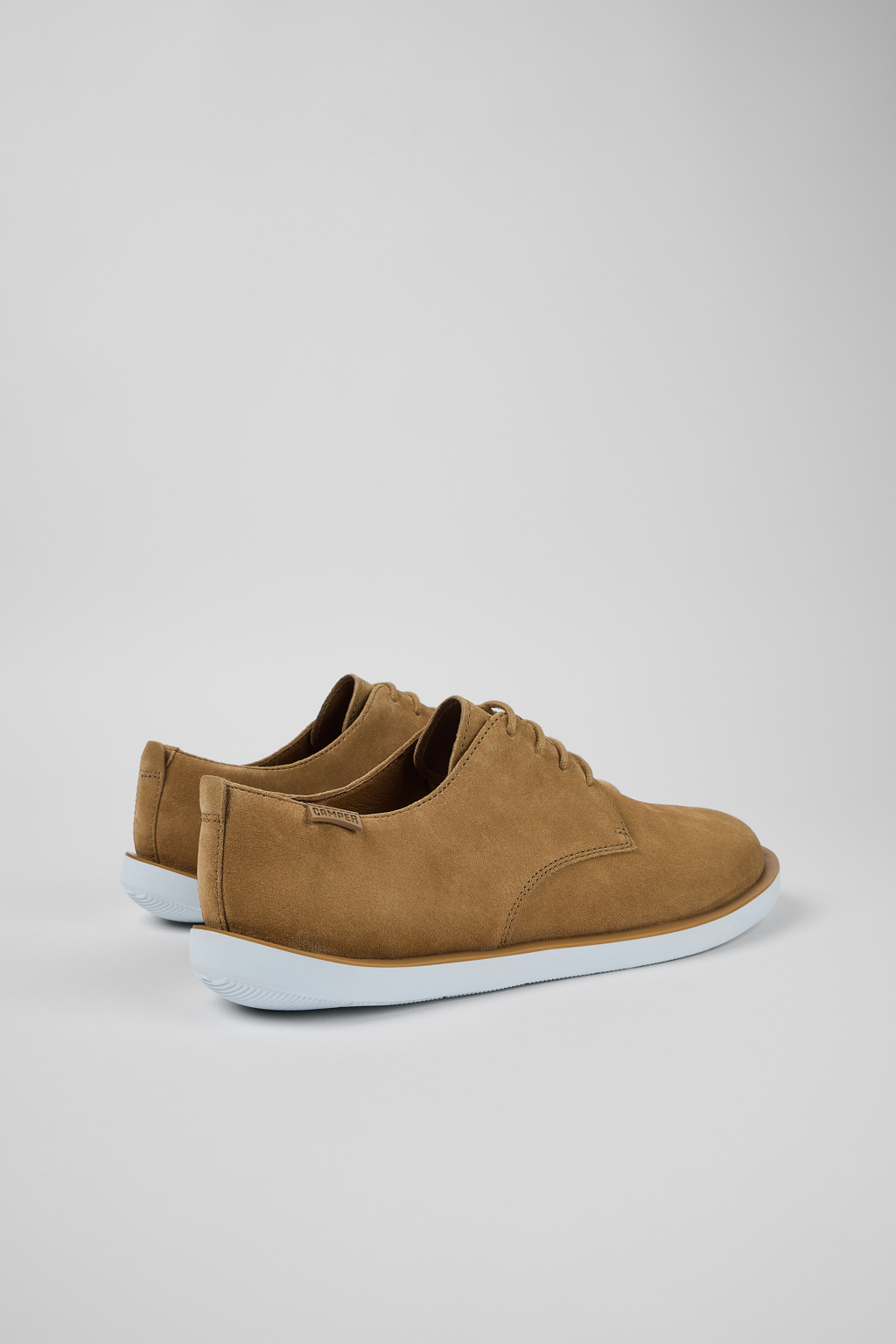 Wagon Brown Nubuck Blucher for Men - Image 3