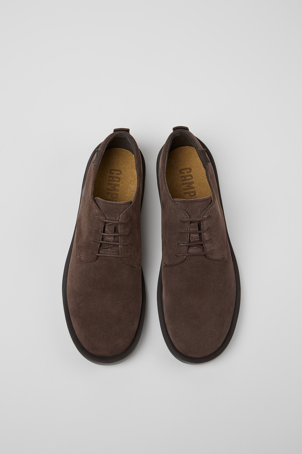 Wagon Brown Nubuck Shoes for Men. - Image 4