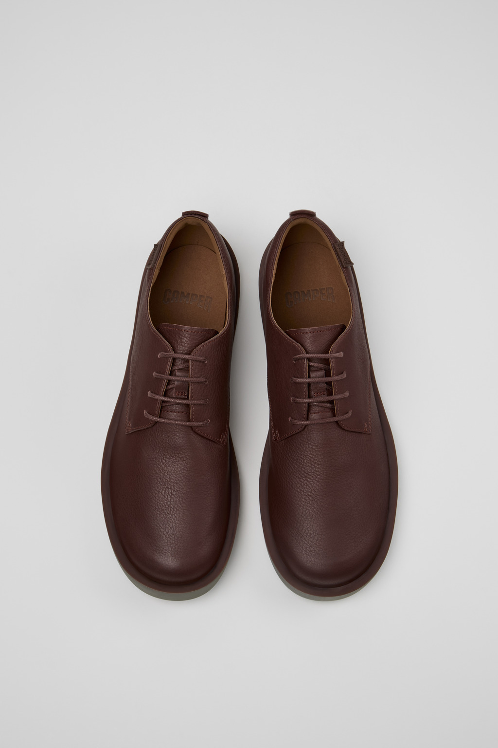 Wagon Brown Leather Shoes for Men. - Image 4