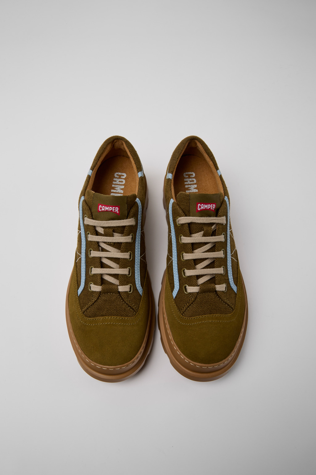 Brutus Green and blue sneakers for men - Image 4
