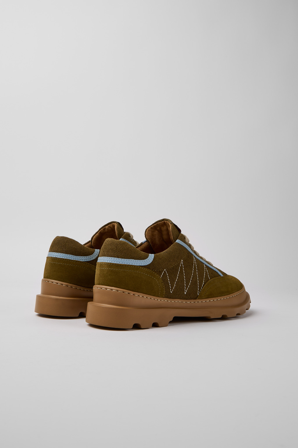Brutus Green and blue sneakers for men - Image 3